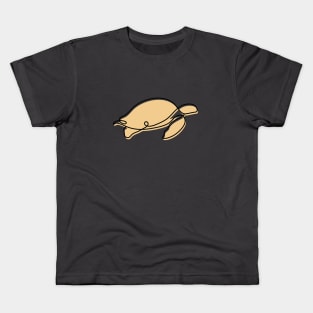 tortoise line art Kids T-Shirt